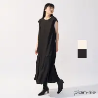 在飛比找蝦皮商城優惠-【plain-me】OOPLM 法式袖百褶洋裝 OPM500