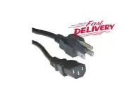 6Ft Ac Power Cord Cable for Computer, printer, TV, LCD, Plasma
