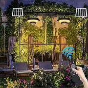 Solar Shed Light Solar Pendant Light Indoor Outdoor 228/180 Led 5 Modes With Remote Control For Barn Gazebo Garage 1PC