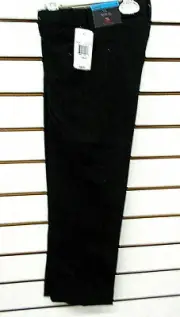 Boys Dockers $36 Black Flat Front Dress Pants Sizes 6 & 7