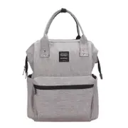 Large Capacity Diaper Nappy Mummy Bag Tote Maternity Baby Care Travel Backpack Nursing Bag GRAY COLOR