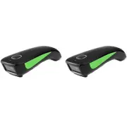 2X C740 Bluetooth 1D Barcode Scanner QR Bar Code Reader CODE128 for 8441