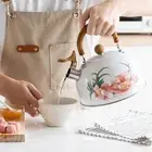 Multifunctional Whistling Kettle 3L Tableware Teapot for Camping Hiking