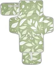 Reusable wipeable Changing pad with Tissue Pocket Baby Portable Changing pad for Moms, Dads