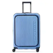 Delsey Securitime Zip 66 cm Top Opening 4-Wheel Expandable Suitcase - Lavender Blue
