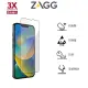 【美國ZAGG】iPhone 14 Plus 6.7吋 滿版鋼化玻璃手機保護貼 高清款(iPhone 13 Pro Max/保貼/3倍強化)