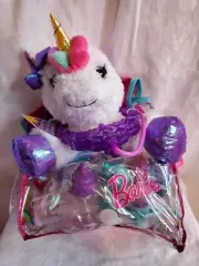 Barbie UNICORN Pet DOCTOR - Plush Unicorn + Doctor Set + Lights & Sounds