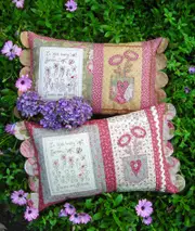 Quilting Sewing Cushion Pattern Flowers are Friends Rivendale Collection