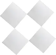 NAMOARLY 4pcs Spliced ​​full-length Mirror Student Mirror Dormitory Fitting Wall Mirrors Decorative Mirror for Door Full Body Mirror for Dorm Body Mirrors for Bedroom Cute Mirror Pvc Silver