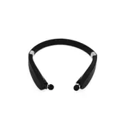 Wireless Sports Bluetooth Headset Neck-mounted Running Music Headset - BLACK