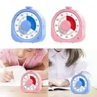 Visual Timer Analog Baking Alarm Clock for Kids Desk Teaching Study Tool