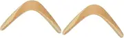 Veemoon 2 Pcs V-Shape Maneuver Wooden Toy Hand Crafted for Kids Teens Ideal for Outdoor Sports