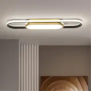Modern LED Ceiling Light for Kitchen Island, Dining, Living Room - Dimmable Flush Mount Chandelier
