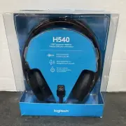 Logitech H540 USB Headset with Noise-Canceling Microphone & Movable Boom