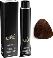 Créé Professional Permanent Hair Color 100ml 3.4 Fl.Oz. (Dark Copper Golden Brown 6.34)