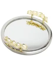 Alice Pazkus Round Mirror Tray