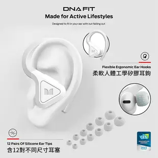 【MONSTER 魔聲】 DNA Fit 高階入耳式耳掛真無線藍牙耳機