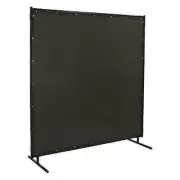 Steiner Welding Screen 6x4 Gray Vinyl Grommet Fire Resistant Frame Included