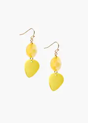 [Taking Shape] Taking Shape Colour Pop Earrings in Yellow - Women's Accessories Yellow