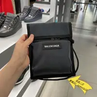 在飛比找蝦皮購物優惠-伊伊二手-Balenciaga 巴黎世家 黑色與白色 羊皮 