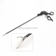 Φ5 x 330 mm Laparoscopic Laparoscopy Myoma Grasping Forceps With Lock Handle
