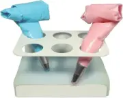 PME BS100 Icing Bag Stand White 9.5 x 7.5 x 14 cm