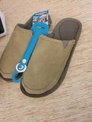 COBIAN CARDIFF MULE SLIPPERS MENS SIZE 12 TAN - NEW