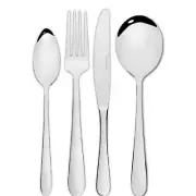Stanley Rogers Albany Table Fork, Knife, Teaspoon, Soup Spoon x 48| Bnb Supplies