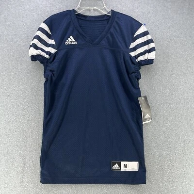 NWT Adidas Women's Audible Jersey Medium M Blue Short Sleeve Mesh Climalite