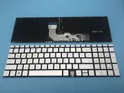 NEW For HP ENVY 15-ed0007na 15-ed0008na 15-ed0009na UK Keyboard Silver Backlit