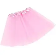 [LKQBBSZ] Halloween Tulle Tutu Skirt Girls Skirt Elastic Running Tutus Classic 3 Layered Tutu Skirt Costume
