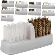 MERRYHAPY Nail Bit Cleaning Brush Reusable Nail Brush Nail Drill Head Clean Brush Dust Remover for Electric Manicure