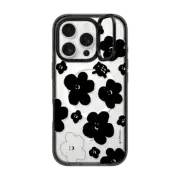 iPhone 16 Pro Impact Ring Stand Case MagSafe Compatible FLOWER MO (V2)