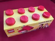 Lego Lunch Box 8 Age 3+ Color Red 3.9"x7.8"x3"