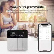 Smart WiFi Thermostat Temperature Controller Tuya Remote Control Work w/ Alexa.