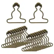 20 Pcs1.5" Dungaree Suspender Clips Overall Buckle Clips Replacement for Rompers