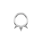 Cartilage Earring Spiked Septum Ring Nostril Piercing Surgical Steel No-qk