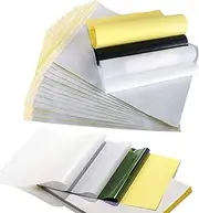 SOTICA Tattoo Transfer Paper - 100 Sheets Tattoo Stencil Papers A4 Siza Reusable Tattoo Paper for Tattoo Printer & Hand Drawing for Tattoo Supplies