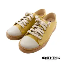 在飛比找momo購物網優惠-【oris 帆船鞋】復古兩穿懶人休閒鞋-黃-S0725N02