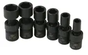 Sunex 1813 6Piece 1/4" Drive Universal SAE Impact Socket Set