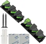 Vgvgaj Wall Mounted Fishing Rod Rack - Fishing Pole Holders for Garage Storage,Stable Angling Gear Keeper for Boyfriend, Husband, Dad, Grandfather