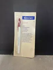 Vintage Sinclair Oil Bic Ink Pen on advertising card NEW OLD STOCK