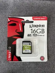 Kingston Canvas Select 16GB SDHC Read UHS-I Class 1 U1 Read 80MB/s SDS 16GB 24