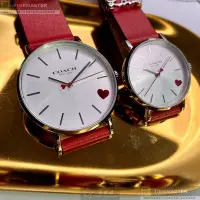 在飛比找Yahoo!奇摩拍賣優惠-COACH手錶,編號CH00080,36mm銀圓形精鋼錶殼,