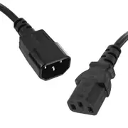 "Kettle Plug" Extension Cord Cable 240V Mains Power Lead IEC Male - Female