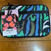 NWT DVF Diane Von Furstenberg Target Green Zebra Jewelry Organizer
