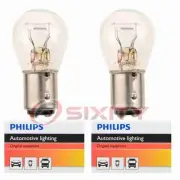 2 pc Philips Tail Light Bulbs for Audi 100 Series Fox 1969-1979 Electrical er (for: Audi)