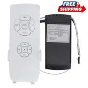 Smart Ceiling Fan Lamp Remote Control Kit with Timer and Wind Speed Adjuster