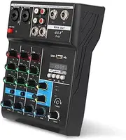 Labymos BT Professional 4 Channel Sound Mixing Console and Paths Plus Effects Processor with USB