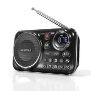 1X( FM Radio Bluetooth 5.0 Speaker Radio for the Elderly HiFi TF/USB MP36953